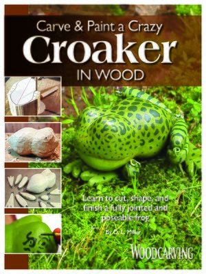 cover image of Carve & Paint a Crazy Croaker in Wood